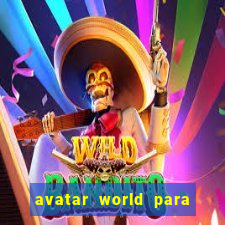 avatar world para colorir e imprimir